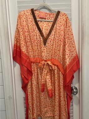 Dollhouse by Tamryn Walker 100% silk caftan